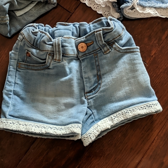 Toddler Denim Blue Shorts Set Of 3 H&M, Carters,Cat & Jack - Picture 5 of 5